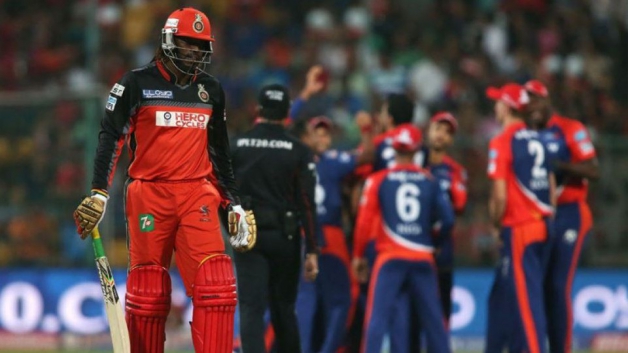 rcb opener chris gayle returns home 2835 RCB opener Chris Gayle returns home