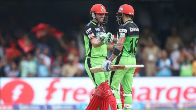 ABD, Virat centuries give RCB record win over Gujarat Lions