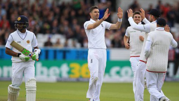 Anderson takes 10 wickets as England seal innings win over Sri Lanka
