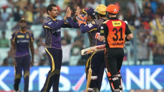 sunrisers hyderabad srh kolkata knight riders kkr ipl 2016 eden gardens 3256 Spinners help Kolkata Knight Riders qualify for Playoffs