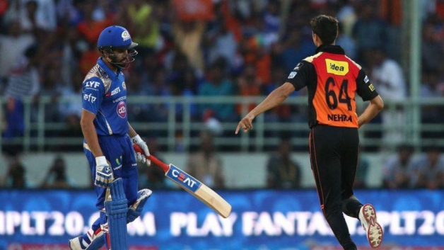 mumbai indians mi sunrisers hyderabad srh ipl 2016 visakhapatnam 3110 Nehra rattles Mumbai Indians, guides Sunrisers Hyderabad to big win