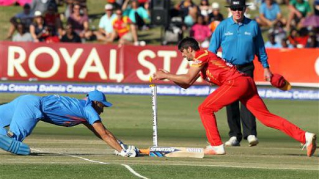 1st T20: Zimbabwe shock India by 2 runs 1st T20: Zimbabwe shock India by 2 runs