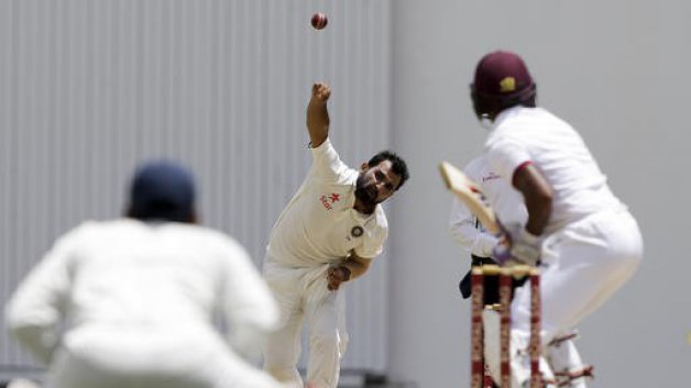 india vs west indies 1st test day 3 antigua 4044 India vs West Indies 1st Test, Day 3: Shami snaps two, West Indies 90/3 at lunch