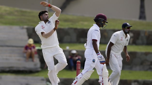 india vs west indies 1st test mohammed shami umesh yadav make west indies follow on 4052 India vs West Indies 1st Test: Shami, Umesh make West Indies follow on