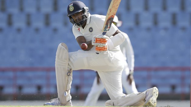 ind v wi 3rd test ravichandran ashwin rescues india with wriddhiman saha s help 4232 IND v WI 3rd Test: Ravichandran Ashwin rescues India with Wriddhiman Saha's help