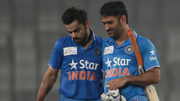 MS Dhoni praises Virat Kohli