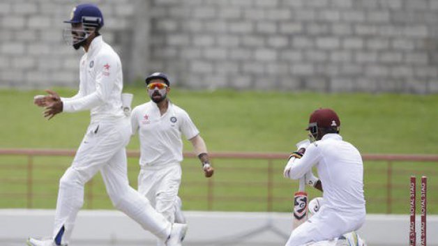 ind v wi 3rd test india push for victory as windies in trouble at 53 3 4277 IND v WI 3rd Test: India dismiss West Indies in 47.3 overs to seal series