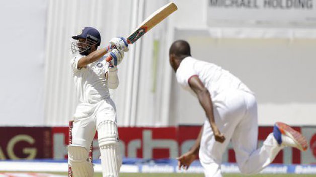 India vs West Indies 2nd Test: Ajinkya Rahane hits ton, India declare at 500/9