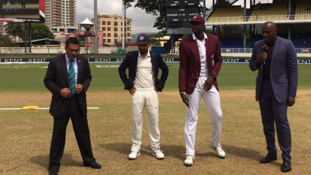 IND v WI 4th Test: West Indies win toss, India bowl first