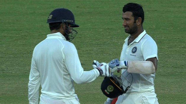 duleep trophy 2016 india blue ride on cheteshwar pujara s double century to pile up mountain of runs vs india red 4561 Duleep Trophy 2016: India Blue ride on Cheteshwar Pujara's double century to pile up mountain of runs