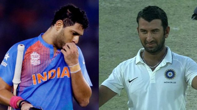 Pujara 'happy', Yuvraj 'mystified', Gambhir's eyes on Ranji Trophy