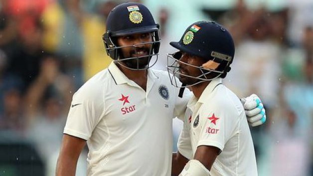 Rohit, Saha move up in Test rankings
