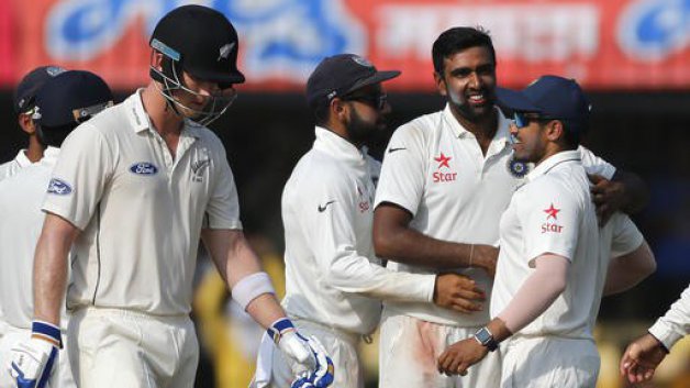IND v NZ 3rd Test Day 3 Match Report: Ashwin spins a web, India secure huge lead