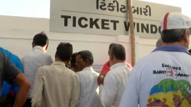 rs 500 and rs 1000 notes banned cricket fans left disappointed in rajkot 5368 Rs 500 and RS 1000 notes banned: Cricket fans left disappointed in Rajkot