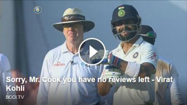 watch virat kohli mocks alastair cook mocks entire england team 7064 WATCH: Virat Kohli mocks Alastair Cook, makes fun of entire England team