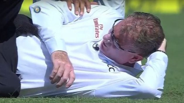 injured umpire reiffel not to take further part in fourth test 7029 'Injured' umpire Reiffel not to take further part in fourth Test