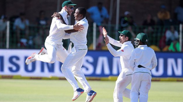 South Africa edges towards victory, Sri Lanka 240-5