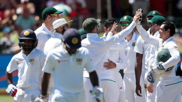 South Africa seals 206-run win over Sri Lanka in 1st test