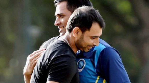 there is a father son relationship with dhoni shami 7378 There is a father-son relationship with Dhoni: Shami