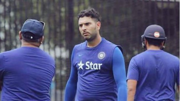 yuvraj hits the training ground eyes a comeback 7356 Yuvraj hits the training ground, eyes a comeback