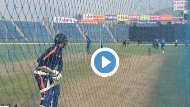 watch ms dhoni shows his bowling skills 7737 WATCH: MS Dhoni shows his bowling skills