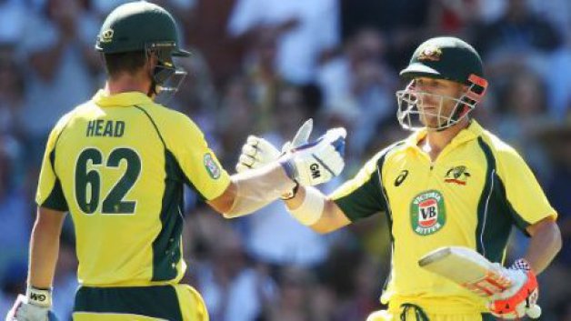 aus v pak warner head thrash pakistan to make it 4 1 7972 AUS V PAK: Warner, Head thrash Pakistan to make it 4-1