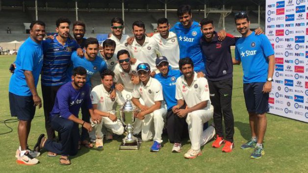 irani trophy saha double ton guides rest to victory against gujarat 7920 Irani Trophy: Saha double ton guides Rest to victory against Gujarat