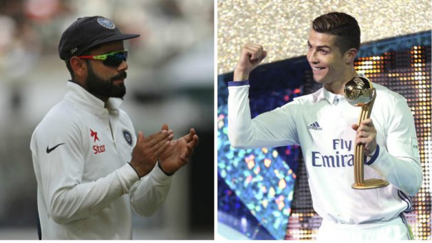 i take a lot of inspiration from ronaldo kohli 7491 I take a lot of inspiration from Ronaldo: Kohli