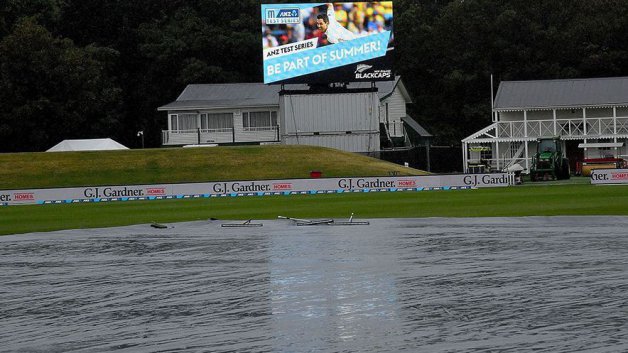 NZ v BAN 2nd Test: Rains washes out day 3