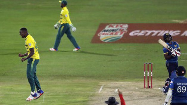 South Africa beats Sri Lanka by 19 runs in 10-over match