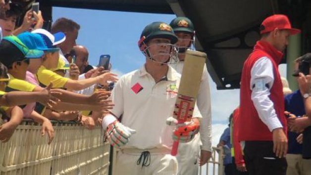 AUS V PAK: Warner, Renshaw hit historic hundreds as Australia punish Pakistan