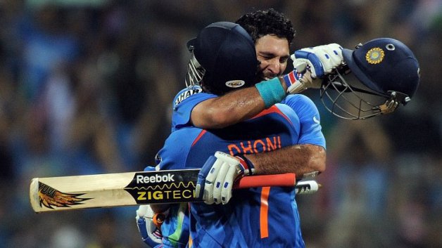 watch ms dhoni and yuvraj singh praising each other in heart melting video 7666 WATCH: MS Dhoni and Yuvraj Singh praising each other in heart melting video