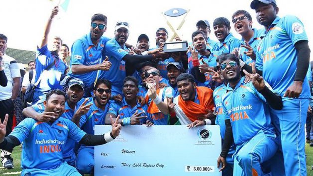 india beat pakistan to lift t20 blind world cup 2017 8289 India beat Pakistan to lift T20 Blind World Cup 2017