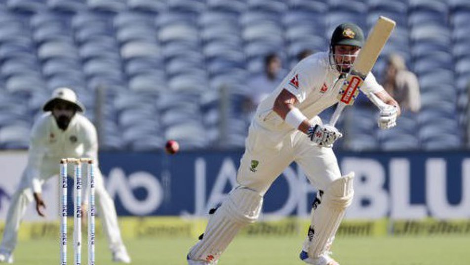 ind v aus 1st test day 1 lunch report australia reach 84 1 umesh provides first breakthrough 8482 IND v AUS 1st Test Day 1 Lunch Report: Australia reach 84/1; Umesh provides first breakthrough