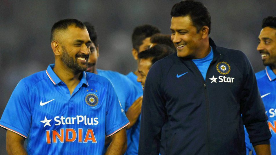 Kumble wants Dhoni in Ranchi Test