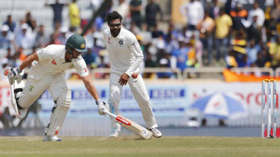 ind v aus 3rd test jadeja picks up 5 india bowl australia out for 451 8830 IND V AUS 3rd Test: Jadeja picks up 5, India bowl Australia out for 451