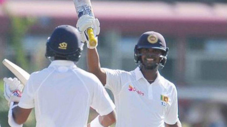 SL V BAN 1st Test: Mendis rides on his luck to put Lanka in strong position