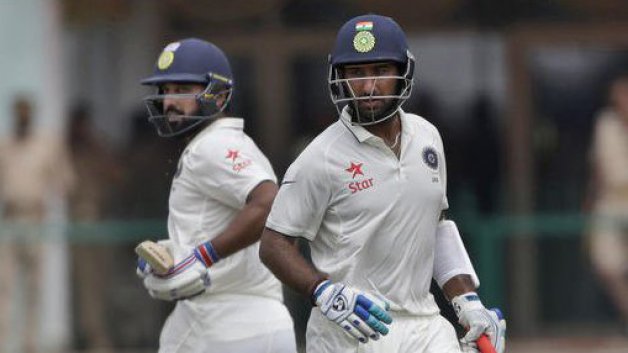 ind v aus 3rd test pujara s defiance takes india to 360 6 at stumps 8855 IND v AUS 3rd Test: Pujara's defiance takes India to 360/6 at stumps