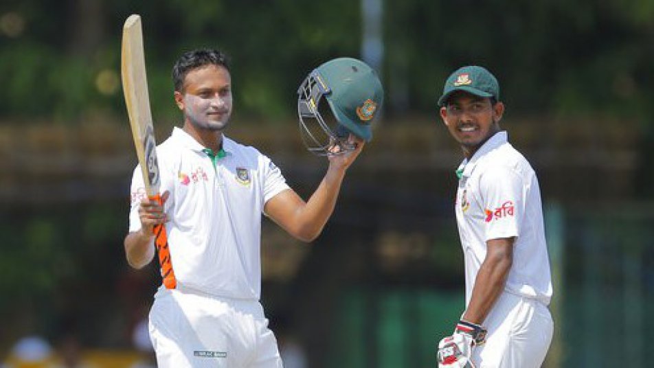 sl v ban shakib mosaddek put bangladesh on top 8840 SL v BAN: Shakib, Mosaddek put Bangladesh on top