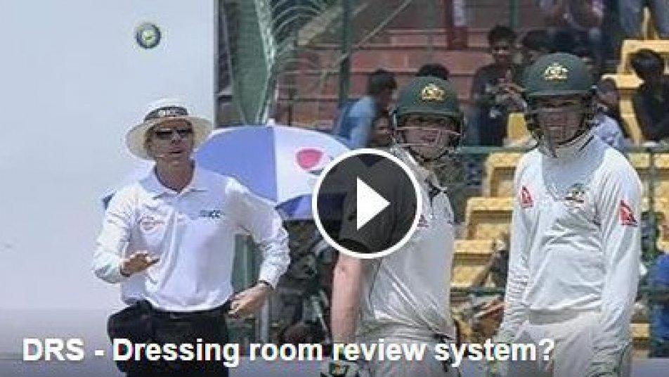 watch smith asks dressing on drs usage angry kohli jumps in 8701 WATCH: Smith asks dressing room on DRS usage; angry Kohli jumps in