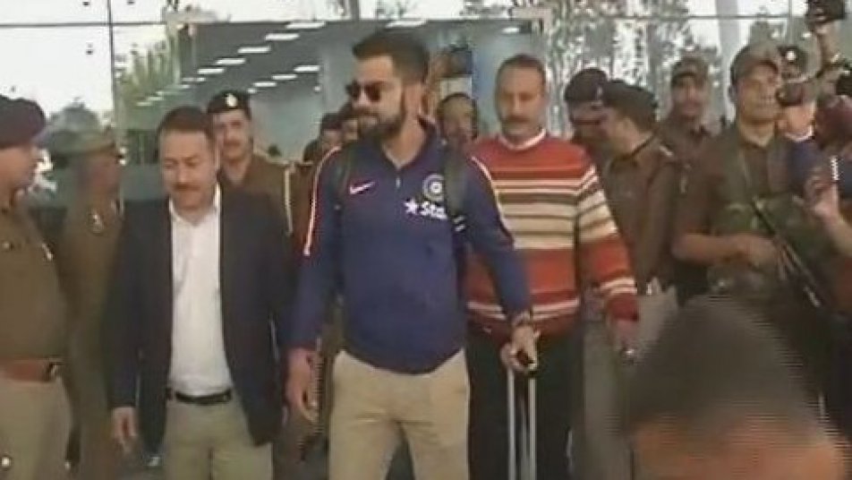 team india arrives in dharamsala for fourth test 8910 Team India arrives in Dharamsala for fourth Test