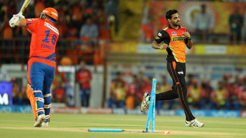 ipl 10 bhuvneshwar blames small score dew for defeat 9336 IPL 10: Bhuvneshwar blames small score, dew for defeat