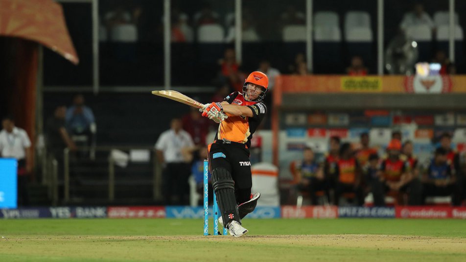 Warner century powers Sunrisers to highest IPL 10 total of 209