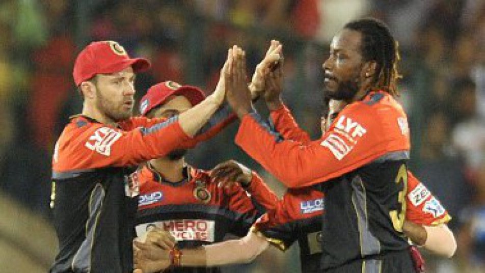 rcb to bat first gayle dropped de villiers in 9275 RCB to bat first; Gayle dropped, De Villiers in