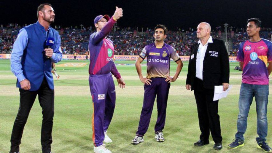 KKR bowl first, Bravo makes his IPL debut, Supergiant miss the services of Stokes