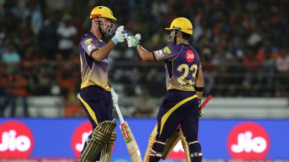 Lynn-Gambhir put record opening stand; Kinght Riders thrash Gujarat by 10 wickets