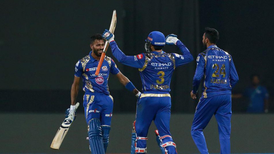 mumbai indians pull off thrilling 4 wicket win over kolkata knight riders 9253 Mumbai Indians pull off thrilling 4 wicket win over Kolkata Knight Riders