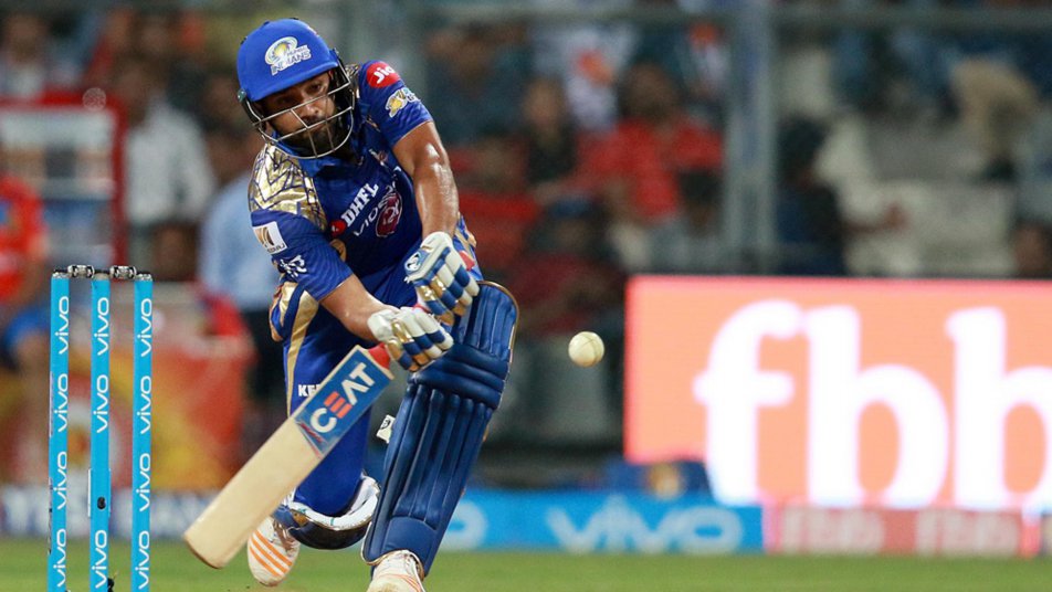 Rana, Rohit lead Mumbai Indians to 6 wicket win over Gujarat Lions