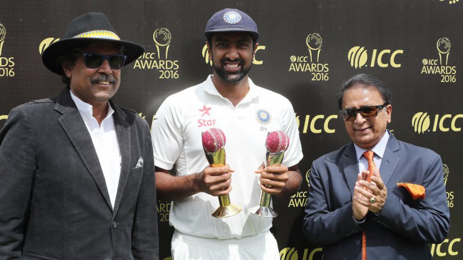 Ashwin wins International Cricketer of the Year award