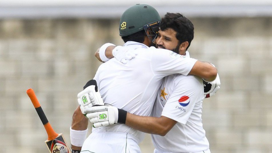 WI V PAK: Misabah's unwanted world record on a good day for Pakistan